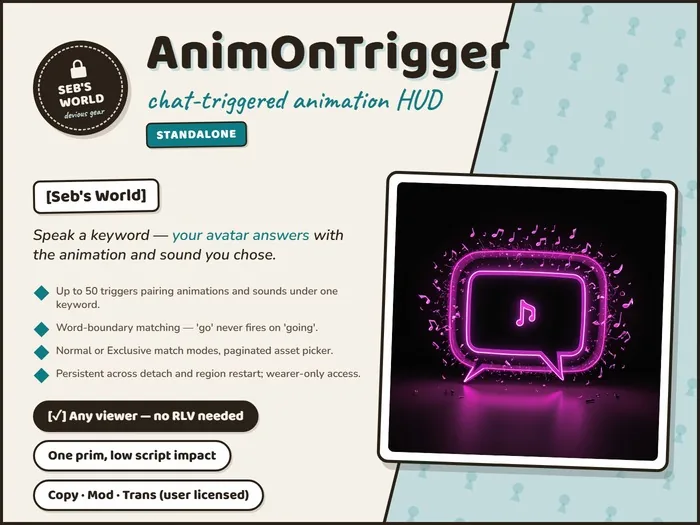 AnimOnTrigger — Marketplace picture