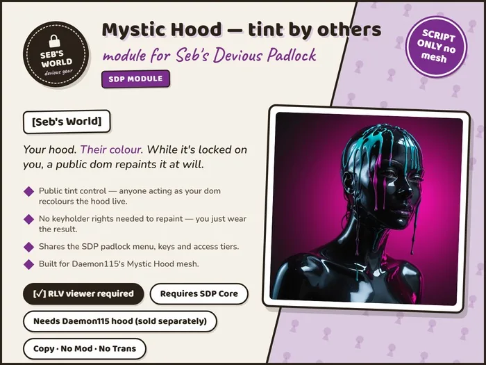 Mystic Hood — tint by others — Marketplace picture