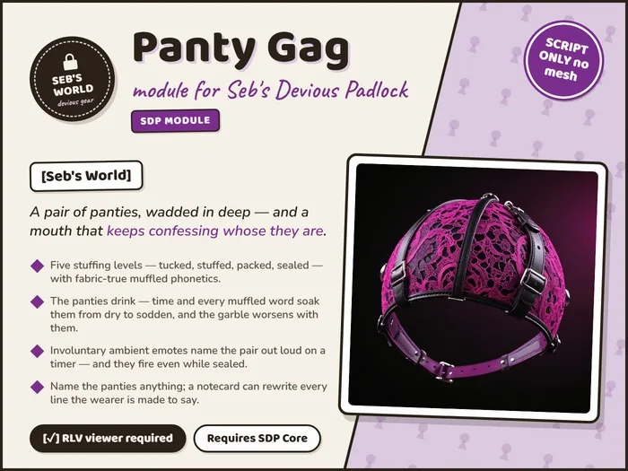 PantyGag — Marketplace picture